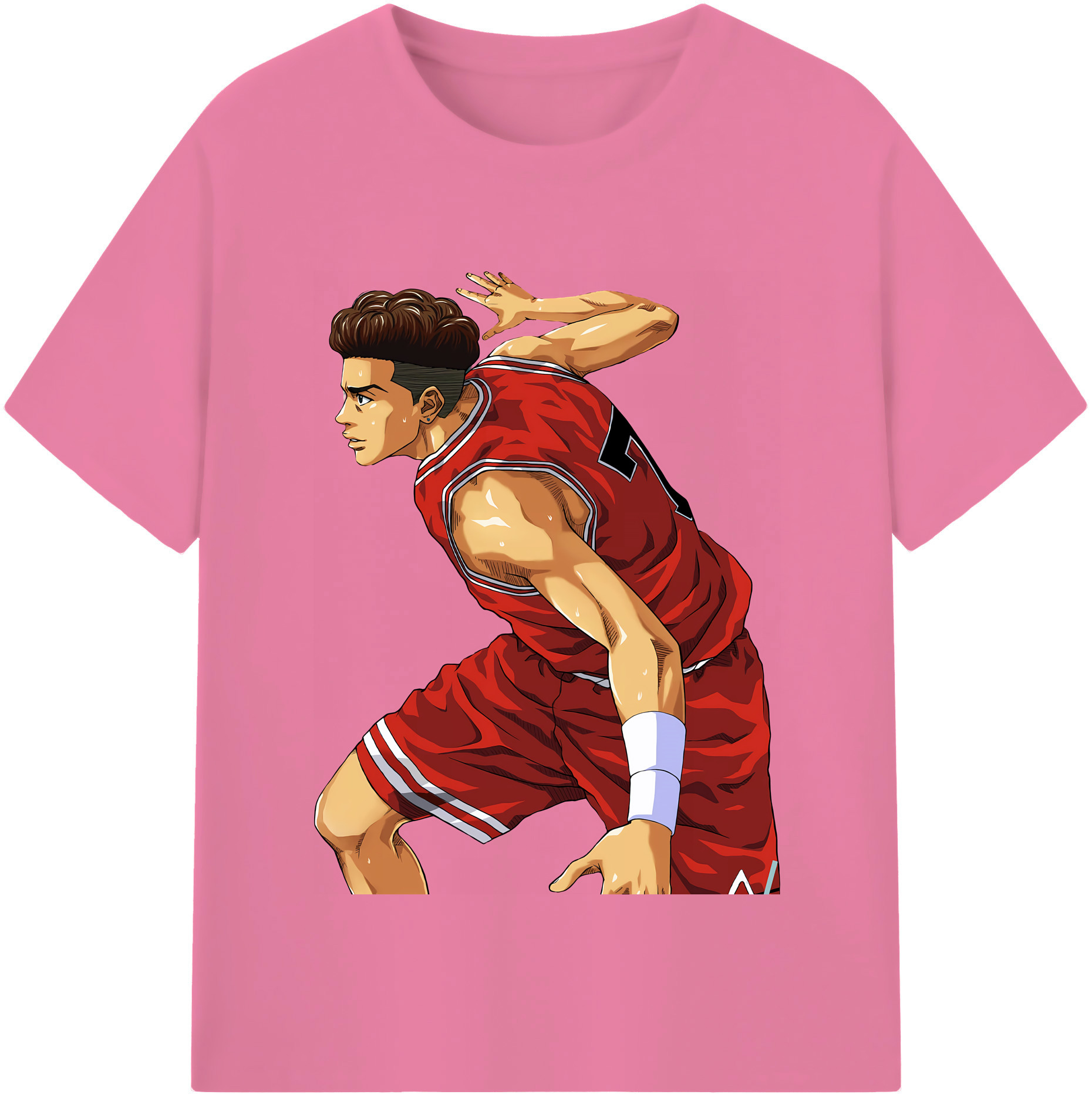 （画像用） SLAM DUNK／スラムダンク 綿100％半袖Tシャツ（フロントプリント）
